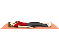 Shavasana for vitamin deficiency patient