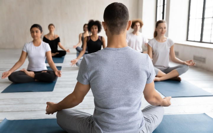 yoga expert's guidance