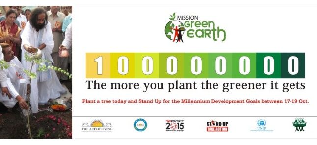 Mission Greem Earth - 10 Millionen Bäume gepflanzt