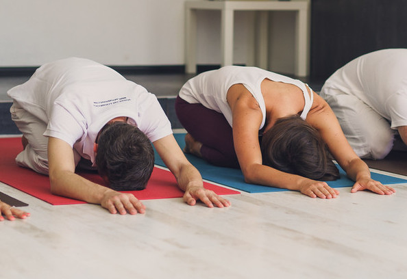 people doing बालासन | Balasana | Shishuasana