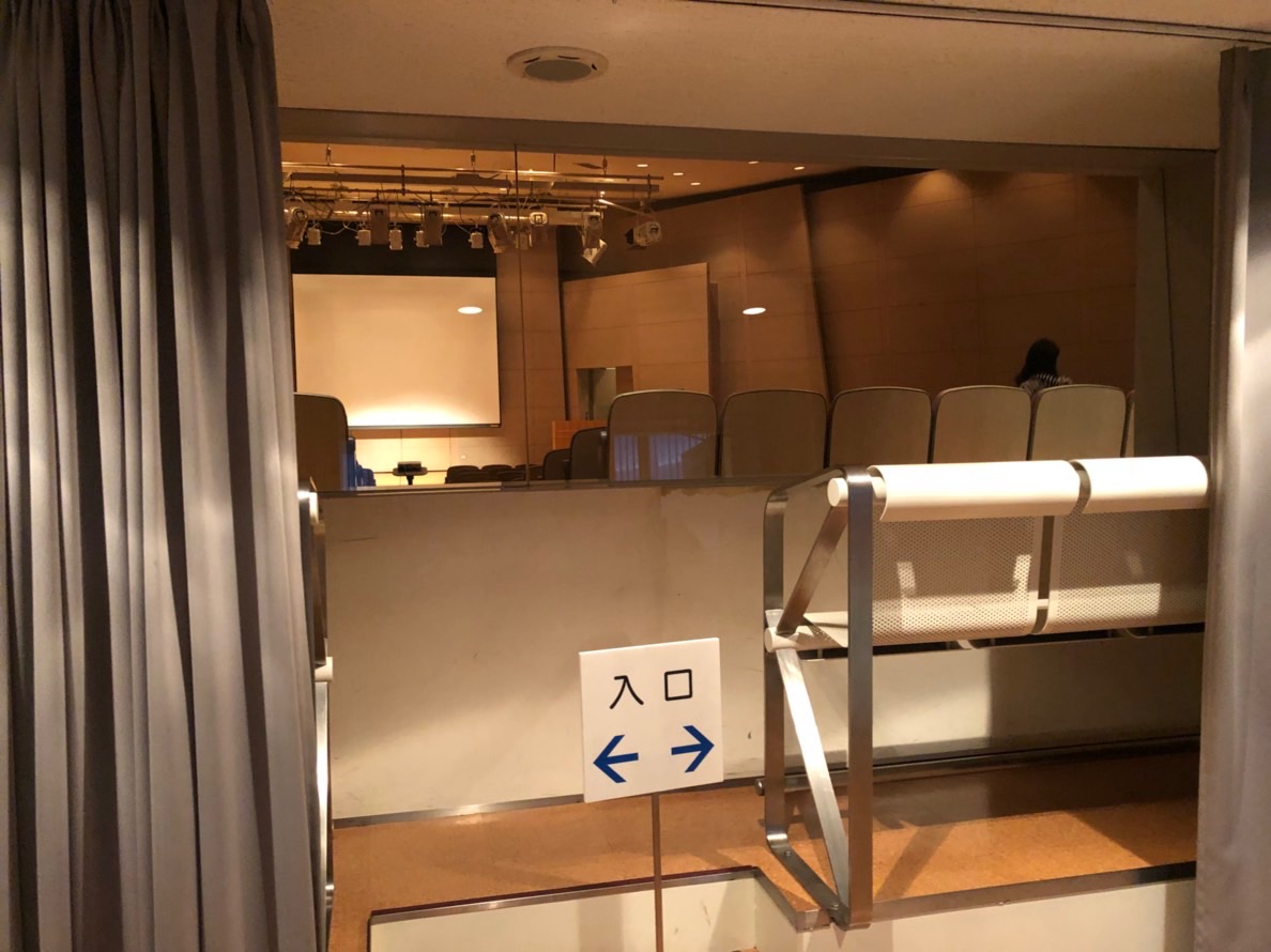 刈谷市産業振興センター会場入り口