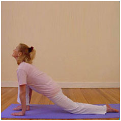 Sun salutation step 9