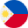 Circular flag of Philippines