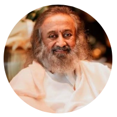 Gurudev Sri Sri Ravi Shankar smiling