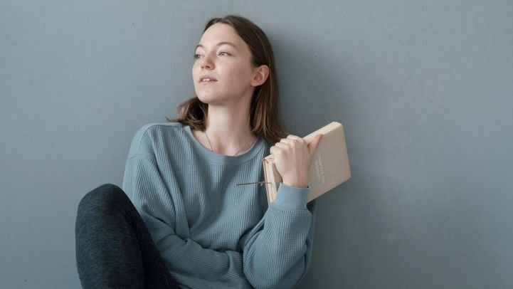 sitting quietly