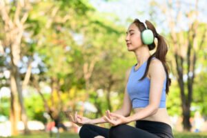 guided meditation in nature