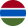 Circular Gambia Flag