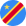 Circular Democratic Republic of Congo Flag